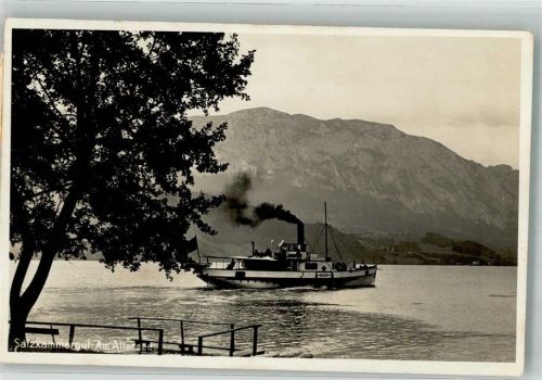 Kammer 1930 Dampfschiff Attersee