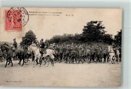 1907 Rückblick auf Longchamp den 14.7.