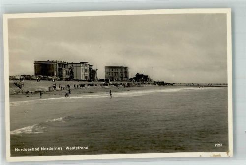 Norderney Nordseebad Strand Strandkorb