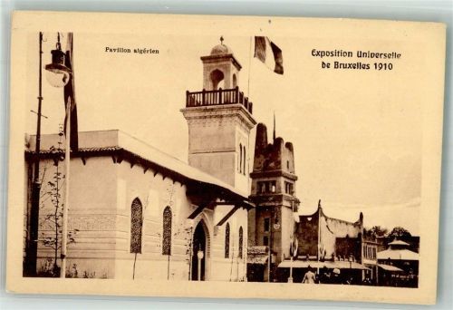 Brüssel Ausstellung 1910 Pavillon Algerien