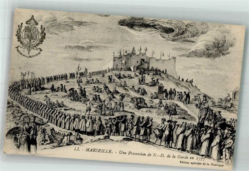 Marseille Prozession de la Garde 1777