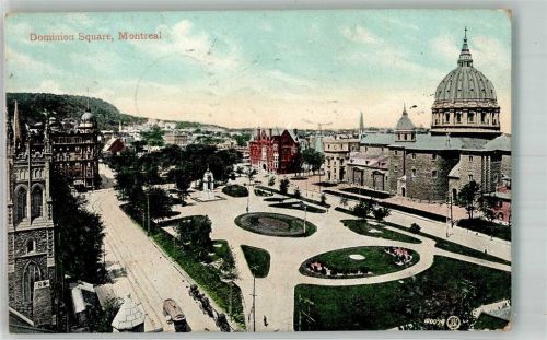 Montreal 1909 Dominion Square