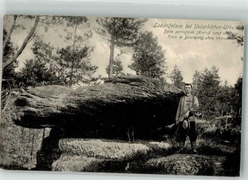 Urbeis 1917 Loddelfelsen Feldpost WK I