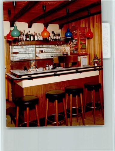 56820 W5594 Nehren , Mosel FOTO KEINE AK Gasth. Pilsstube Innenaufnahme Bar