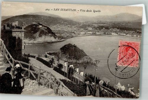 San Sebastian 1921 Marke bildseitig