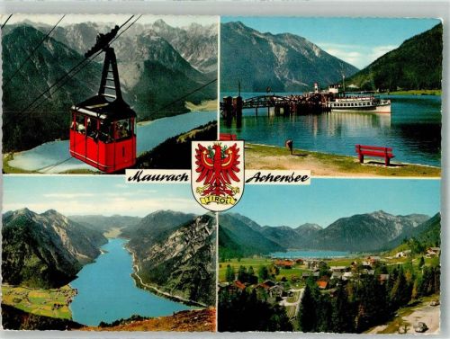 Maurach Seilbahn Dampferanlegestelle Achensee Wappen