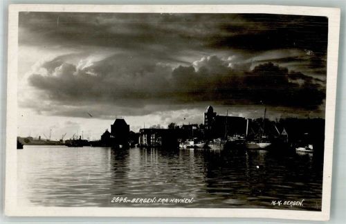 Bergen 1943 Hafen