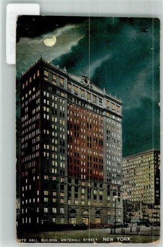 New York City 1910 White Hall Building Withehall Street