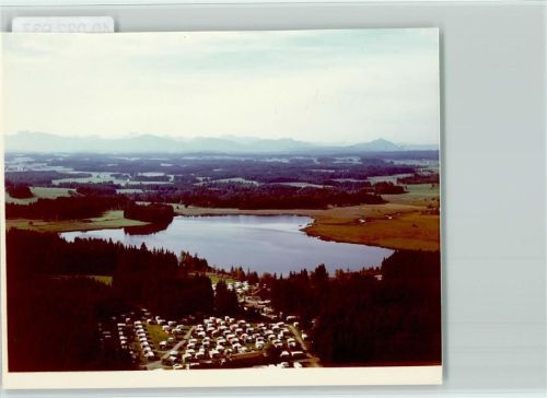 Aitrang Luftaufnahme Elbsee Campingplatz