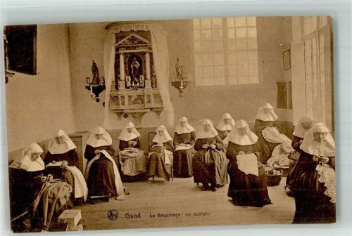 Gand Beruf Näherinnen Schwestern Le Béguinage