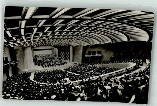 Bukarest 1964 Parlament - Saal Luftpost