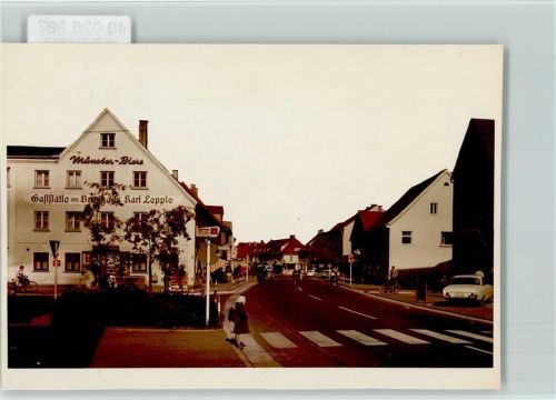 89269 W7917 Vöhringen , Iller FOTO KEINE AK Gaststätte u. Brauhaus Karl Lepple Ulmer-Straße