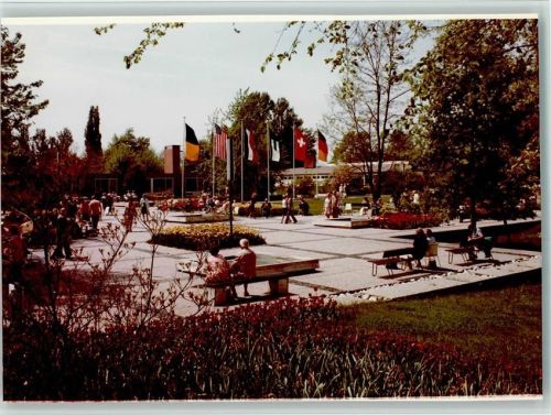 Bad Bellingen Kurpark, Fahnen