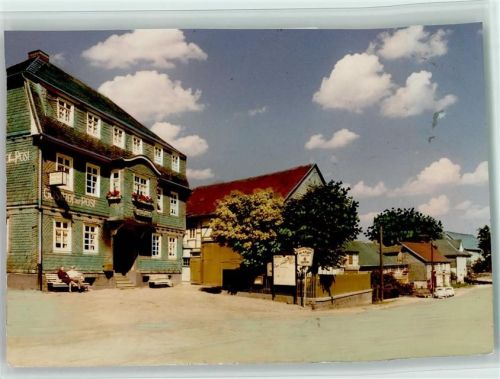 34508 W3542 Rattlar FOTO KEINE AK Gasthof zur Post