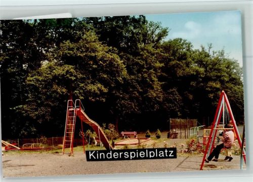 Flammersfeld Kinderspielplatz Schaukel Rutsche