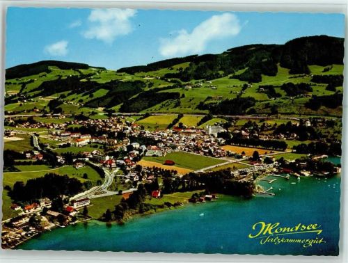 Mondsee Luftaufnahme Gesamtansicht