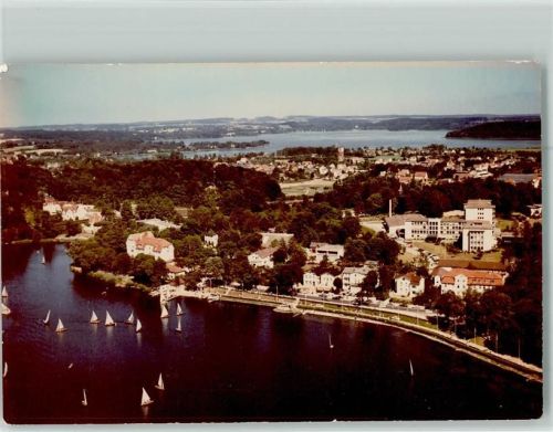 Malente Luftaufnahme Segelboote