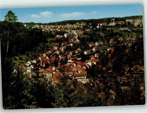 Neuenbürg Blick auf Neuenbürg