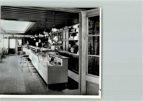 Velen Registrierkasse Barhocker an der Theke Gasthaus Foto 12 x 15 cm