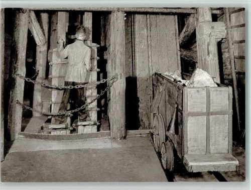 Clausthal-Zellerfeld Kohlebergbauarbeiter am Füllort