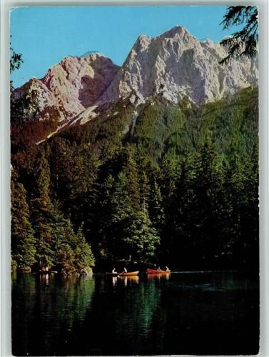 Grainau Ruderpartie am Badersee