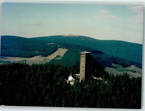 Torfhaus Blick zum Brocken