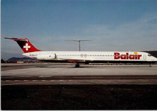 Balair DC 9-82 Schweizer Fluggesellschaft
