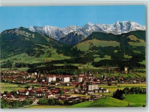 Sonthofen Luftaufnahme