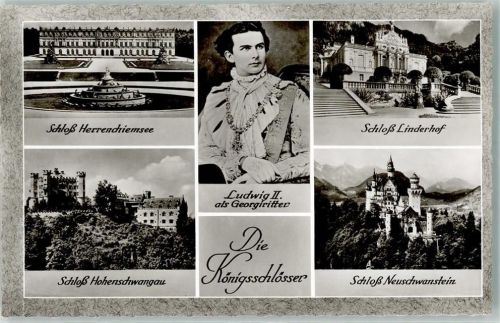 Königsschlösser Herrenchiemsee Hohenschwangau Linderhof Neuschwanstein