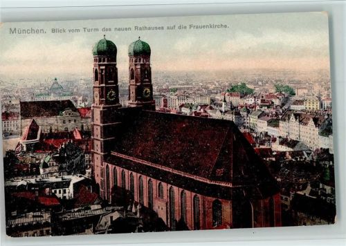 München Frauenkirche Karte mit Fehler AKU2