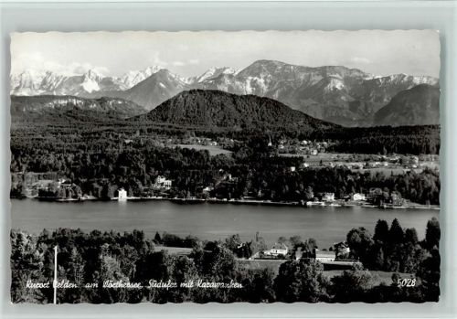 Velden Südufer mit Karawanken