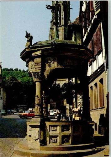 Obernai Brunnen mit sechs Eimer AKU2