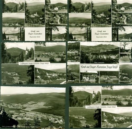 Bayerisch Eisenstein Lot mit 6 AK