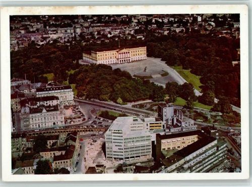 Oslo Fliegeraufnahme Königsschloss