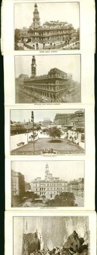 Sydney Leporello mit 44 Ansichten (Doppelseitig bedruckt), ca. 15,5x9 cm; gute Erhaltung