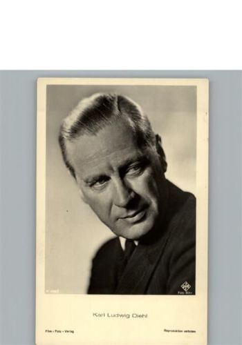 Schauspieler Karl Ludwig Diehl AKU1