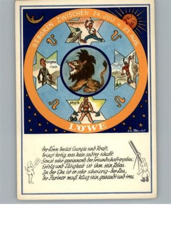 Astrologie Sternzeichen Löwe