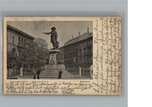 Kopenhagen Niels Juels Statue Studentika