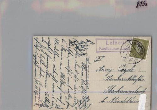 Leinau Landpoststempel