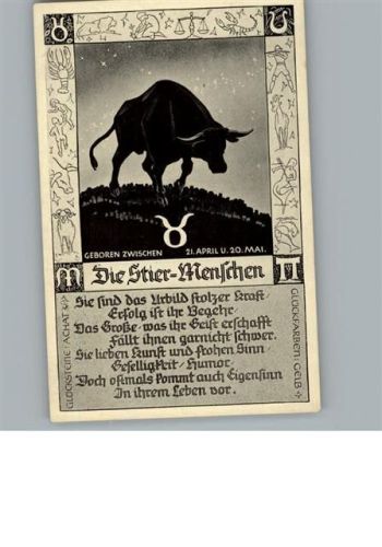 Astrologie Sternzeichen Stier Astrologie