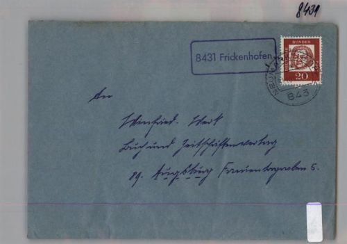 Frickenhofen Landpoststempel