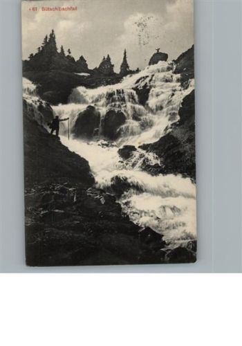 Bergsteiger Bütschibachfall Bergsteiger