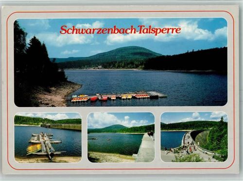Forbach Schwarzenbach-Talsperre Staumauer Bootsverleih