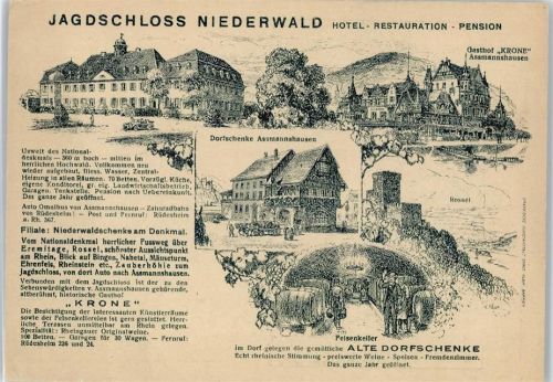Niederwald Hotel, Restaurant