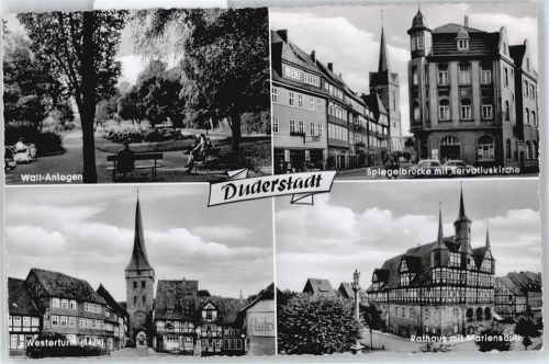 Duderstadt Rathaus , Westerturm
