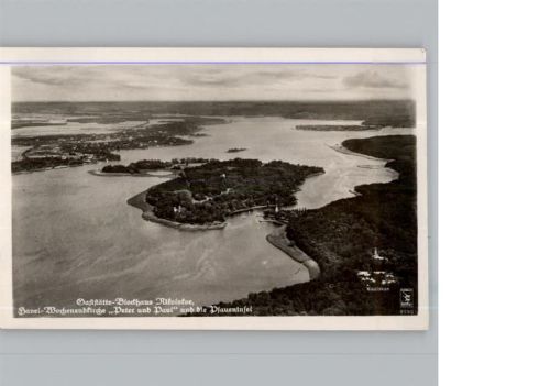 Wannsee Fliegeraufnahme