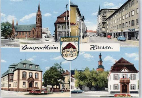 Lampertheim Amtsgericht , Kaiserstrasse , Rathaus
