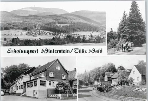 Winterstein Kutsche Gaststätte zum Hirsch Liebensteiner Straße