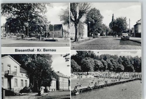 Biesenthal Markt Ernst-Thälmann-Straße See Auto