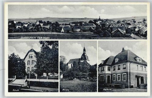 Goddelsheim Schule, Kirche, Molkerei